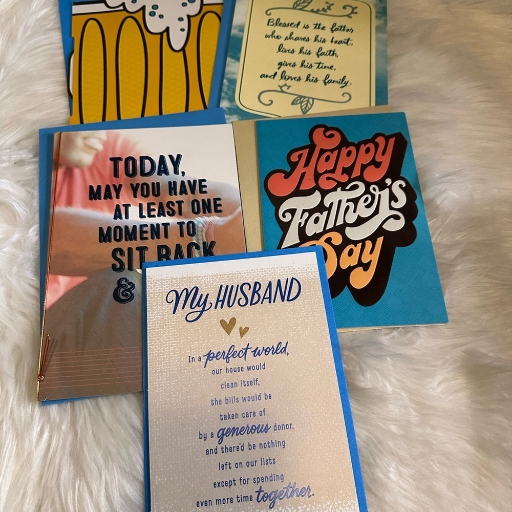 Father’s Day  Greeting Cards Set